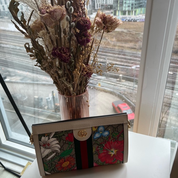 Authentic Gucci Ophidia Flora Shoulder Bag - Picture 7 of 7